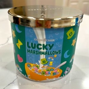 NWT Goose Creek Lucky Marshmallows 3 Wick Candle